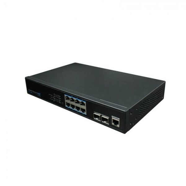 Hikvision UTP3-GSW0802S-MTP150 8-Портовий PoE Комутатор